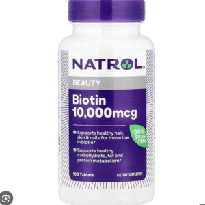 Biotin tablets for hair growth, skin glow, and nail strength – 30bunty.com